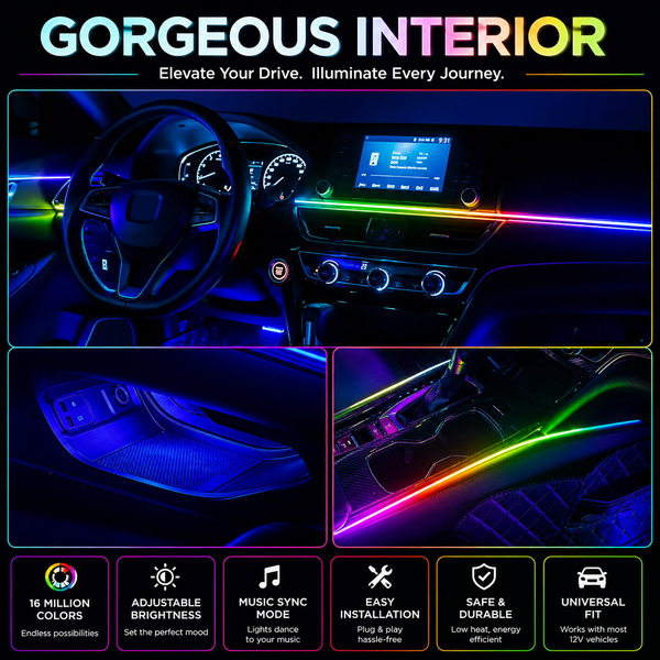 Dream Color Car RGB LED Lights